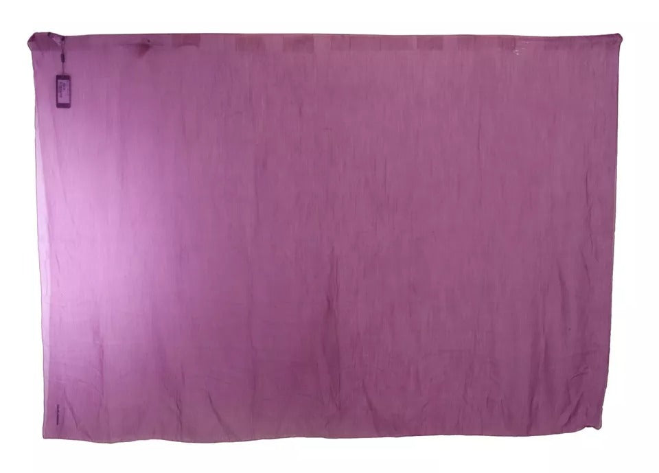 Purple Solid Cashmere Silk Shawl Wrap Scarf