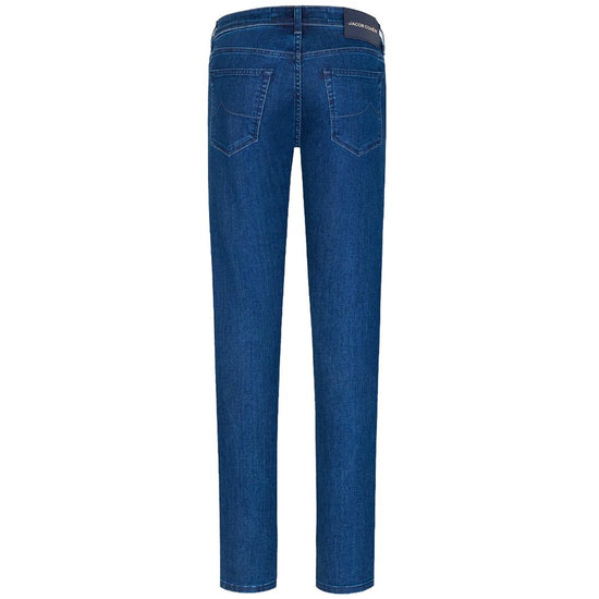 Blue Cotton Men's Slim Jeans