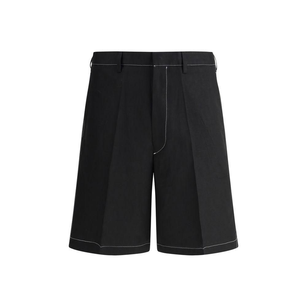 Contrast stitching Shorts