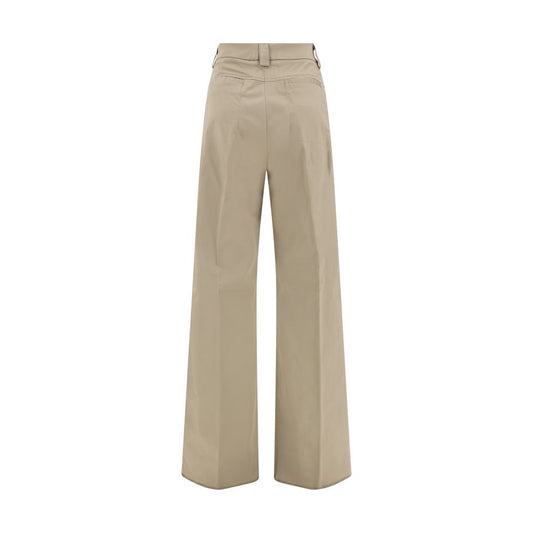 Cotton Wide Leg Pants