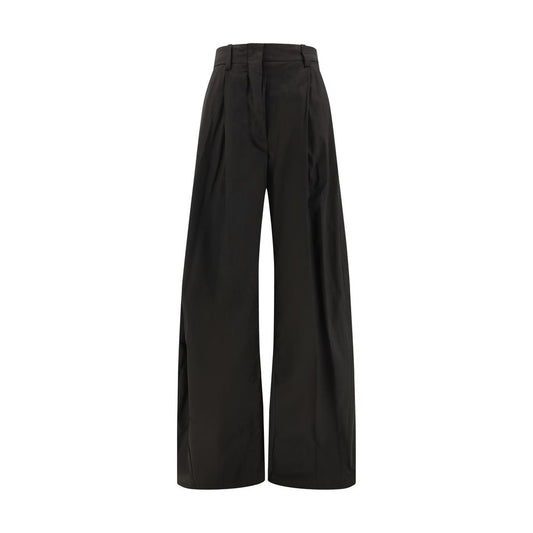 Cotton Wide Leg Pants