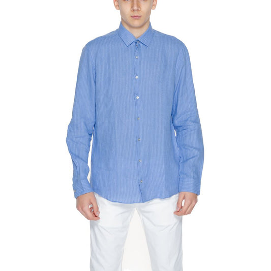 Blue Linen Shirt