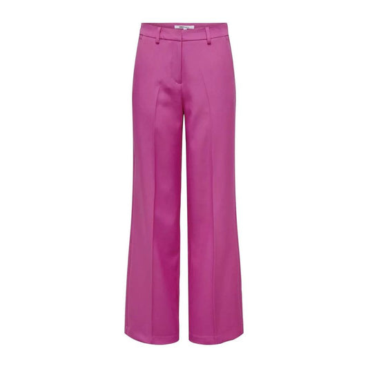 Pink Recycled Polyester Jeans & Pant