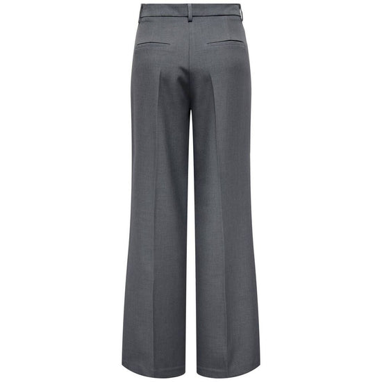 Gray Recycled Polyester Jeans & Pant