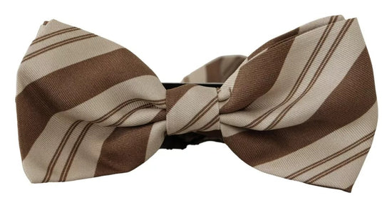 Multicolor Patterned Adjustable Neck Bow Tie Men