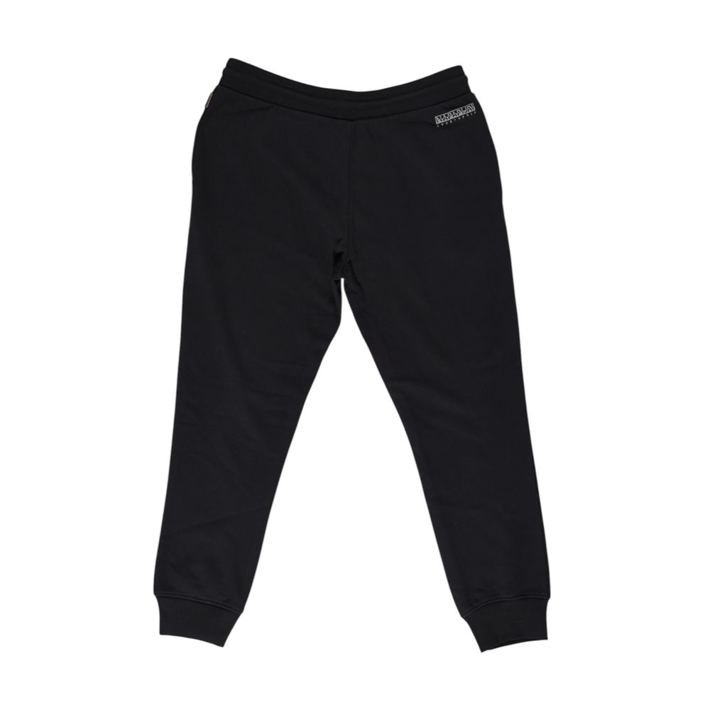 Black Cotton Jeans & Pant