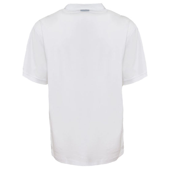 White Cotton Polo Shirt