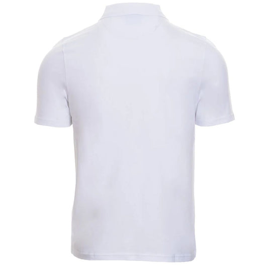 White Cotton Polo Shirt