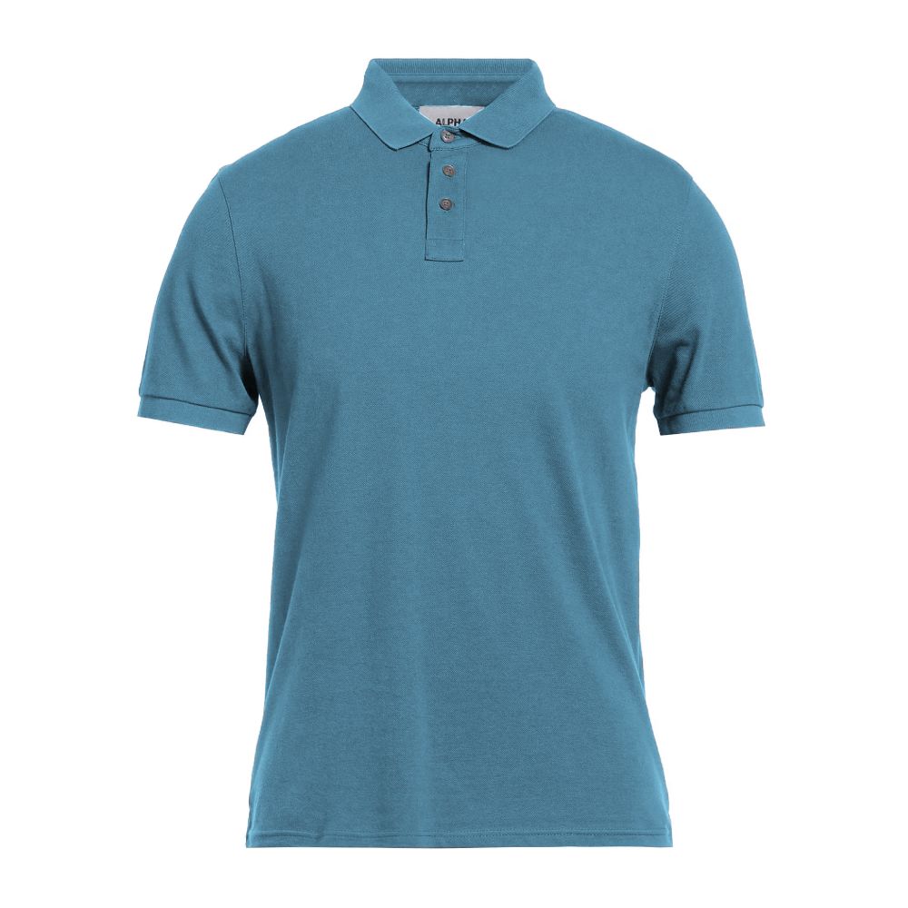 Light Blue Cotton Polo Shirt