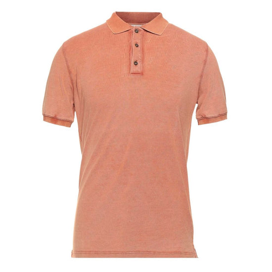 Pink Cotton Polo Shirt