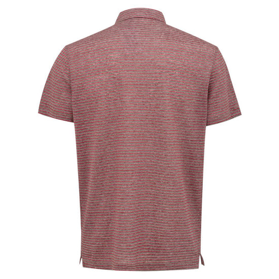 Burgundy Cotton Polo Shirt