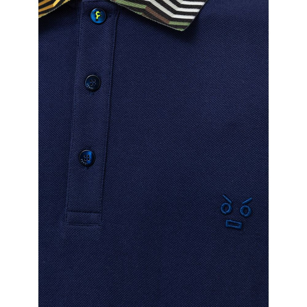 Blue 66 Cotton Polo Shirt