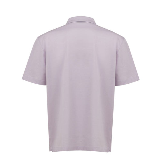 Purple Cotton Polo Shirt