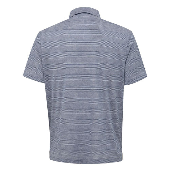 Blue Cotton Polo Shirt