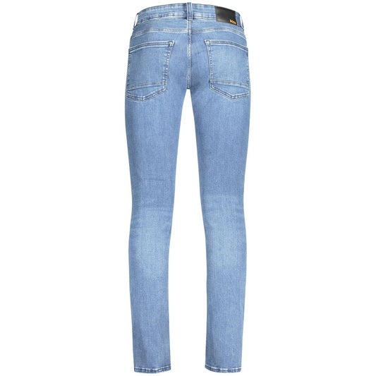 Blue Cotton Jeans & Pant