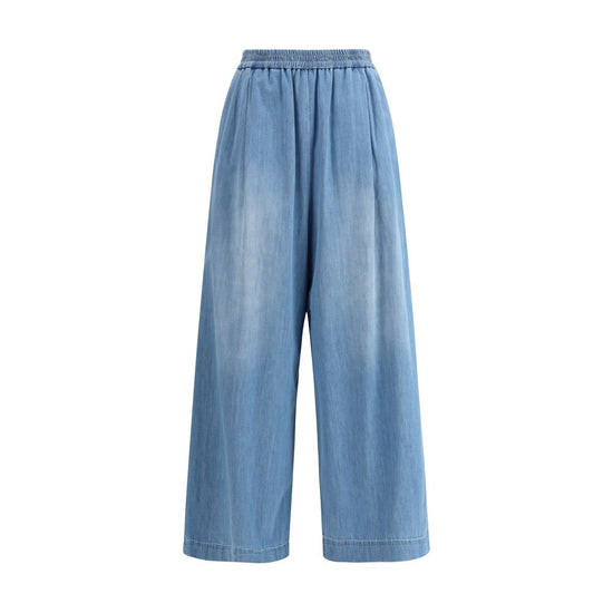 Denim wide leg Pants