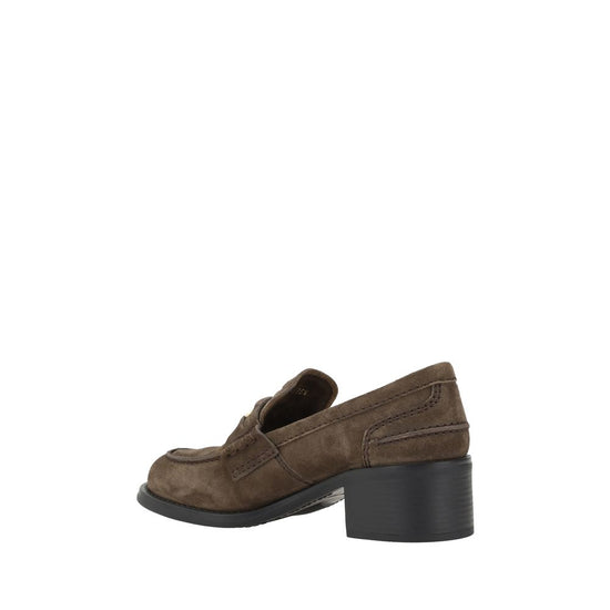 Suede Loafers