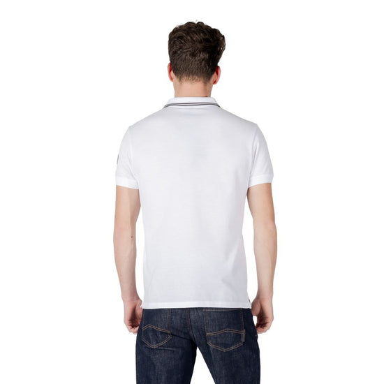 White Cotton Polo Shirt