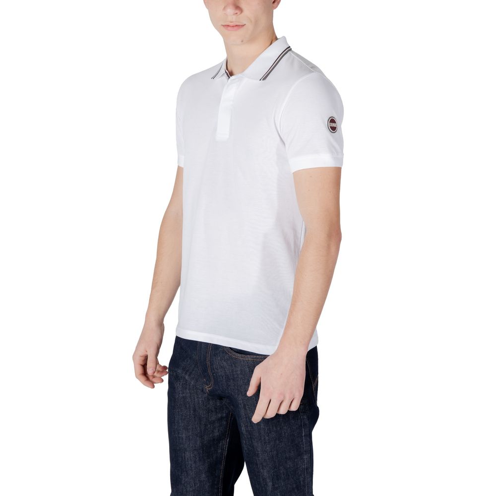 White Cotton Polo Shirt