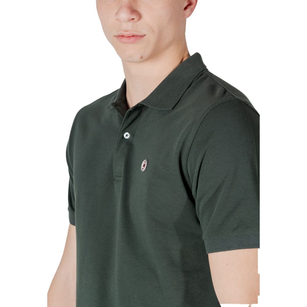 Green Cotton Polo Shirt