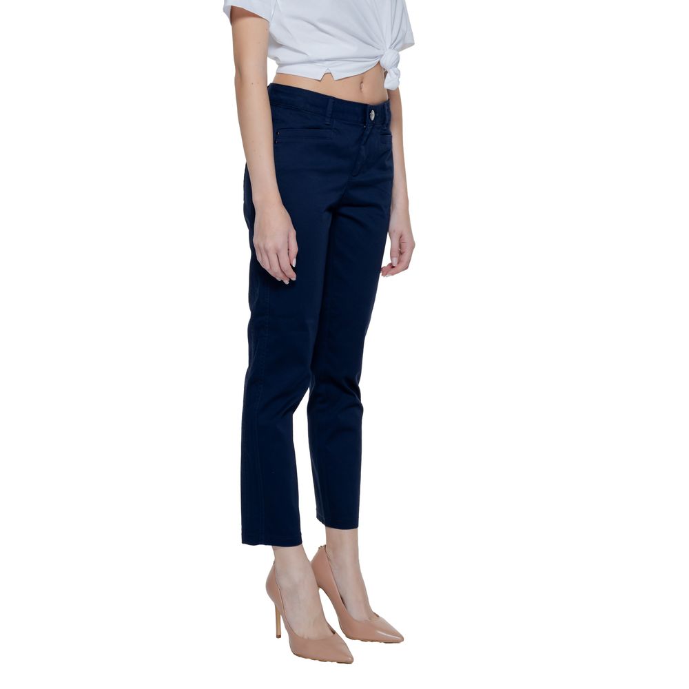 Blue Cotton Jeans & Pant