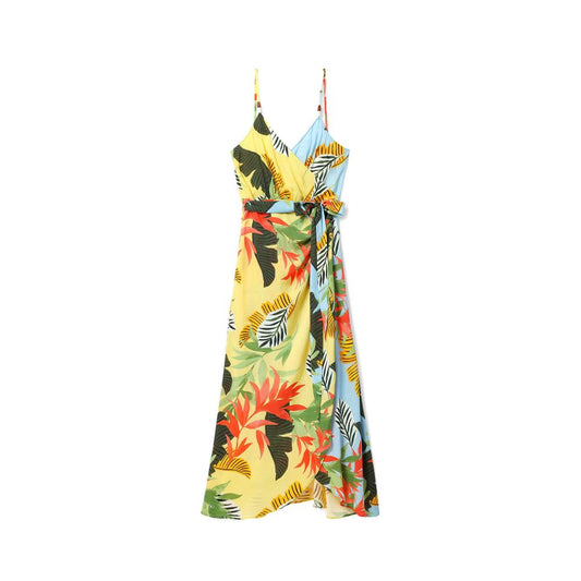 Yellow Viscose Dress