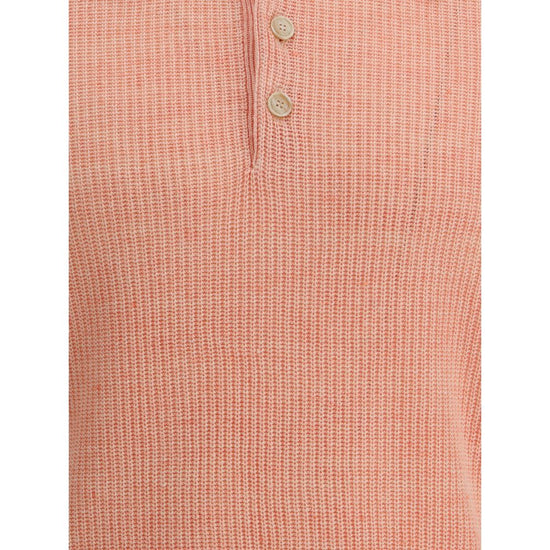 Cotton Polo Sweater