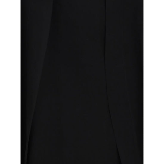 Silk crêpe midi Skirt