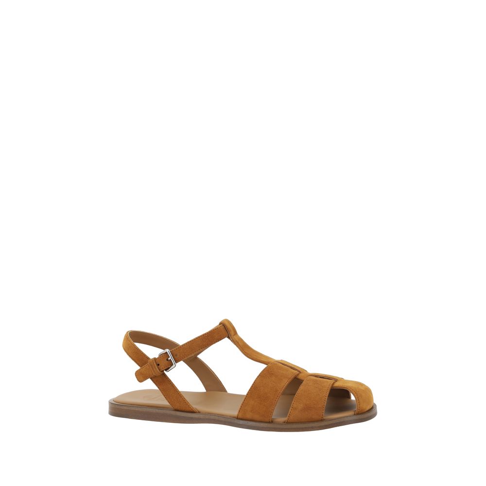 Suede Sandals