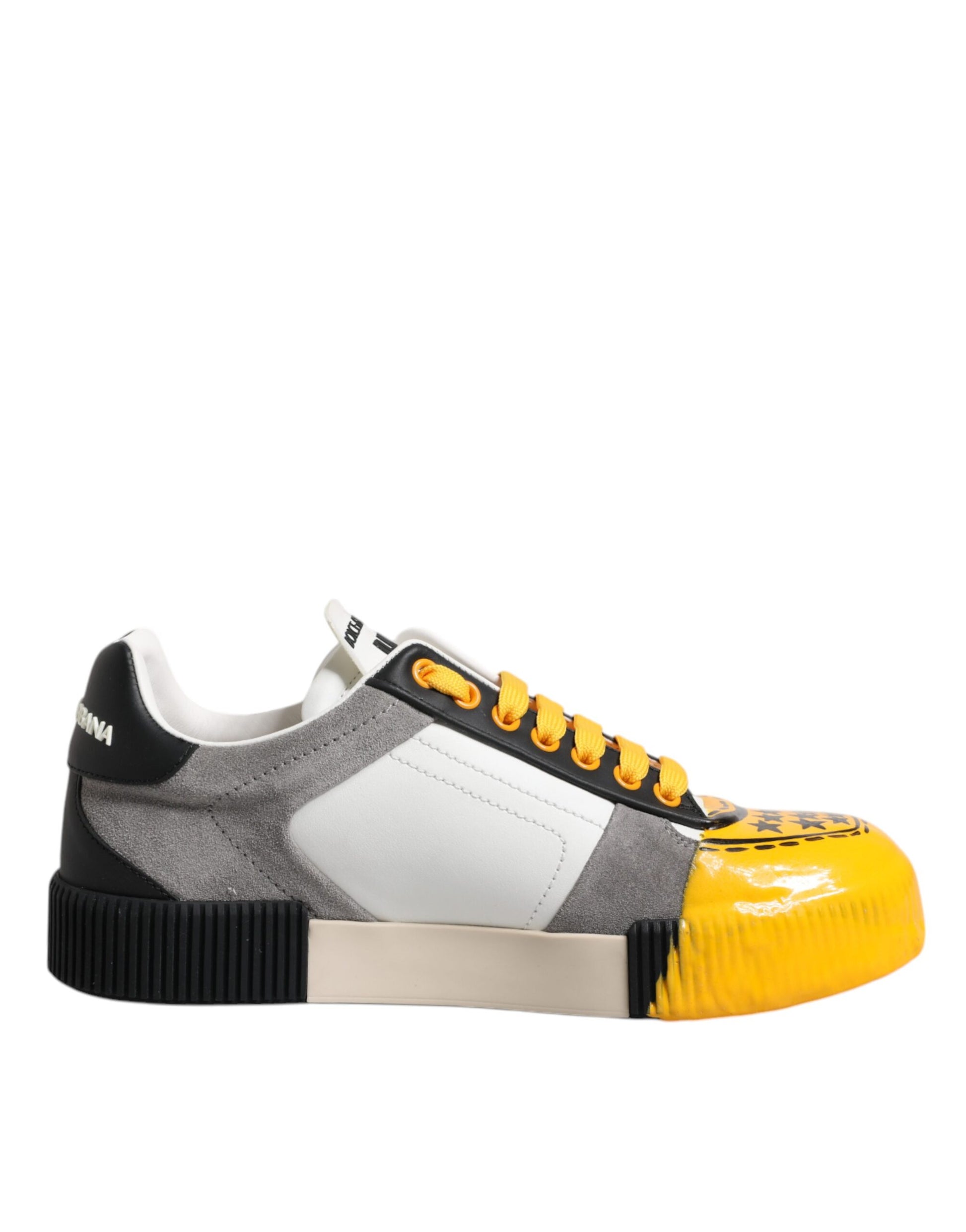 Multicolor Leather DNA Low Top Sneakers Shoes