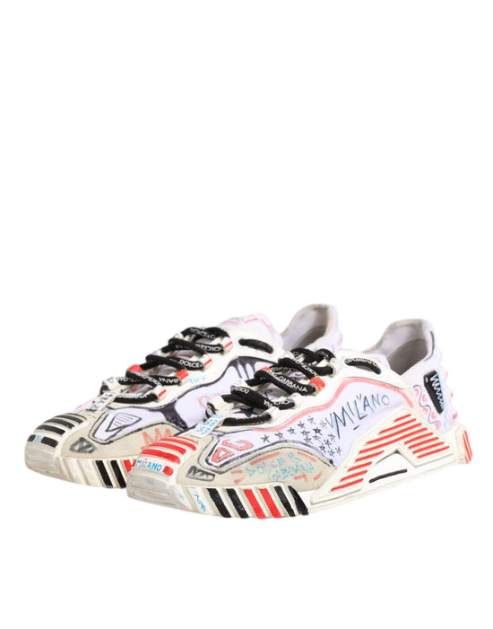 Multicolor Suede Fabric NS1 Sneakers Shoes