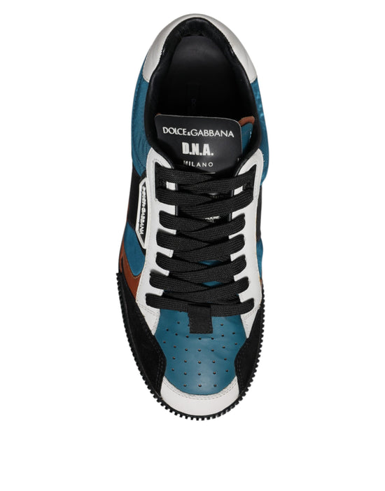 Multicolor Leather DNA Sneakers Shoes