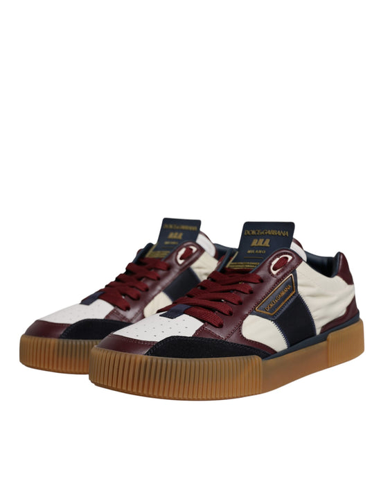 Multicolor Leather DNA Sneakers Shoes