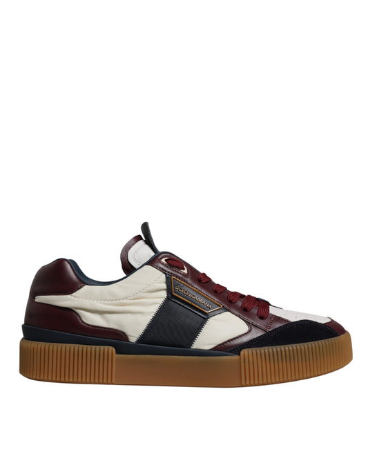 Multicolor Leather DNA Sneakers Shoes