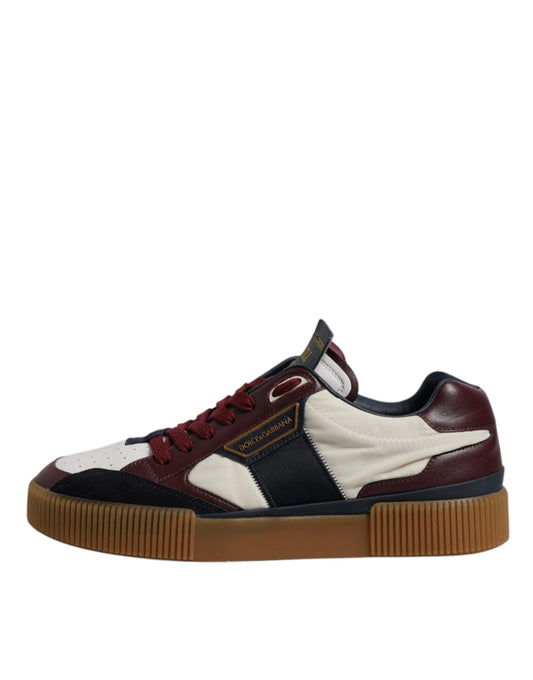 Multicolor Leather DNA Sneakers Shoes