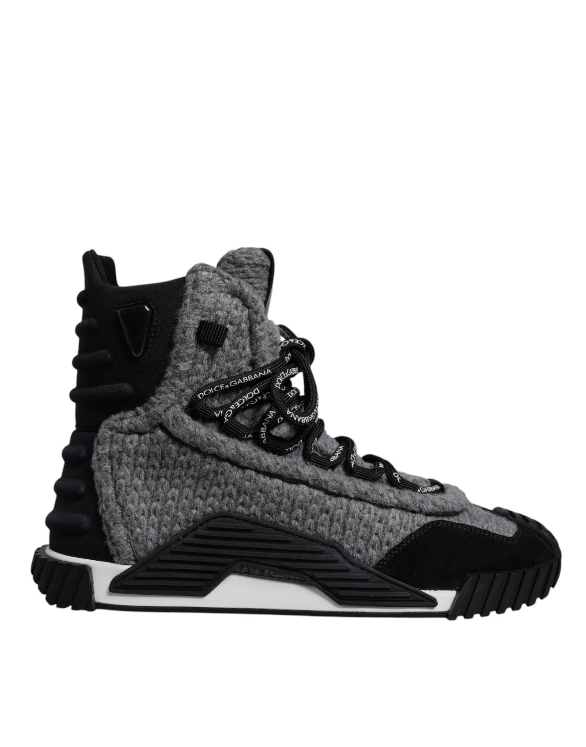 Gray Black NS1 High Top Boots Sneakers Shoes