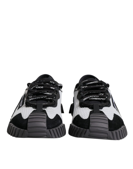 Black White Mesh NS1 Low Top Sneakers Shoes