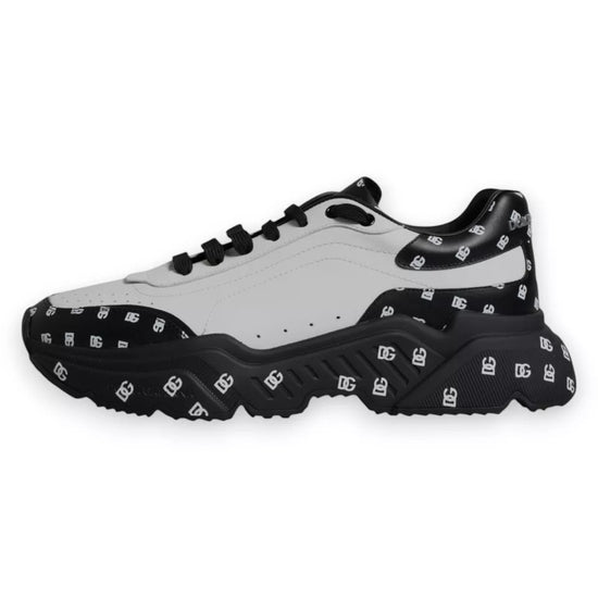 Black White Logo Monogram Daymaster Sneakers Shoes