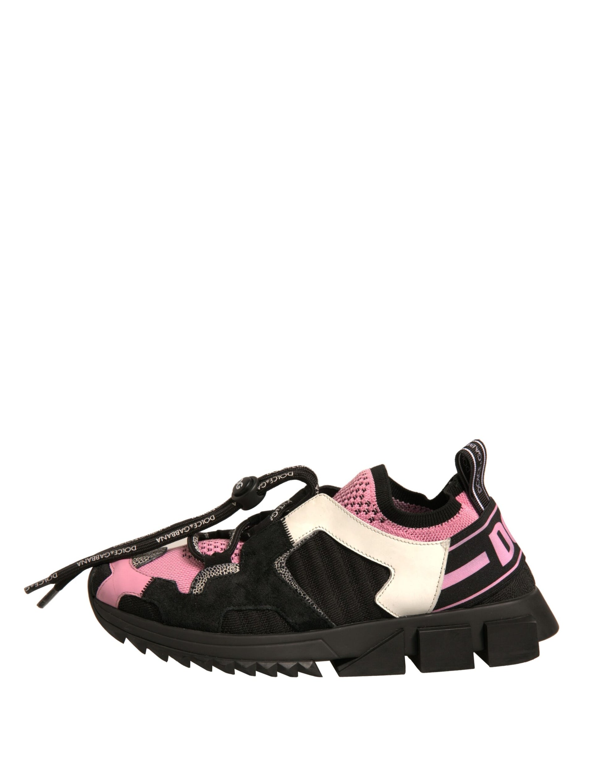 Black Pink Sorrento Trekking Sneakers Shoes