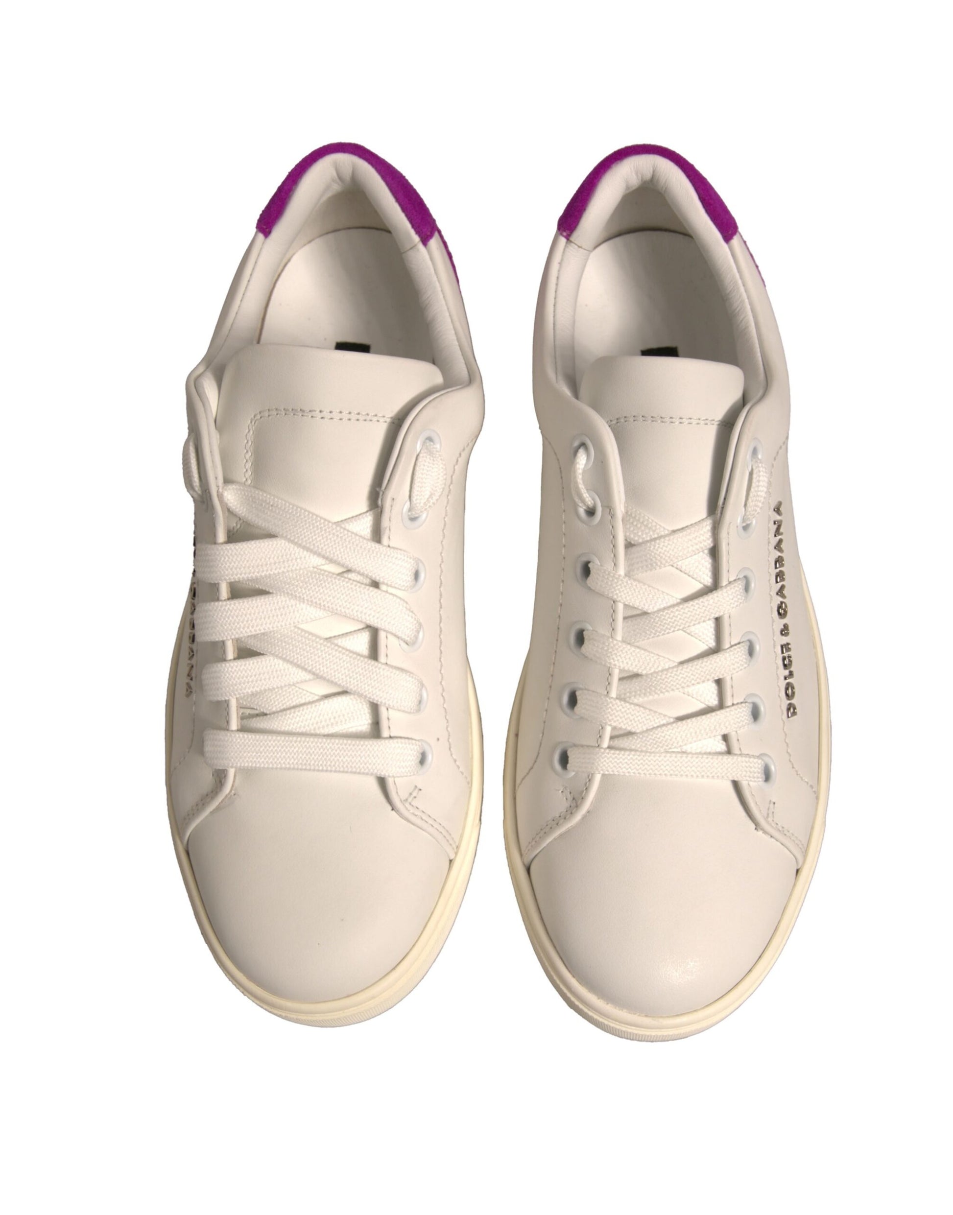 White Suede Leather Low Top Sneakers Shoes