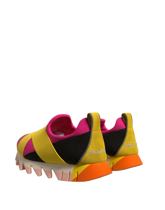 Multicolor Neoprene Elastic Ibiza Sneakers Shoes