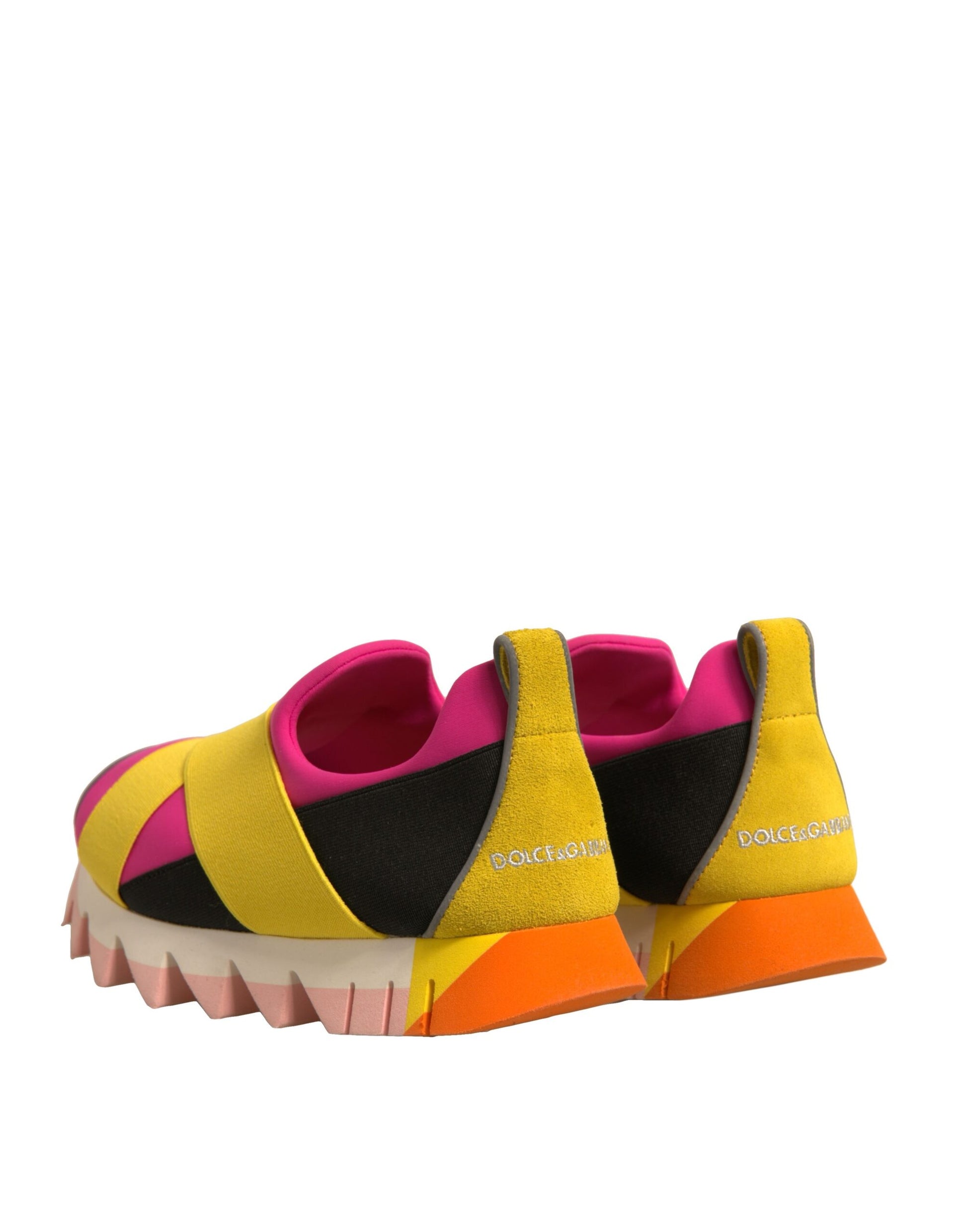 Multicolor Neoprene Elastic Ibiza Sneakers Shoes