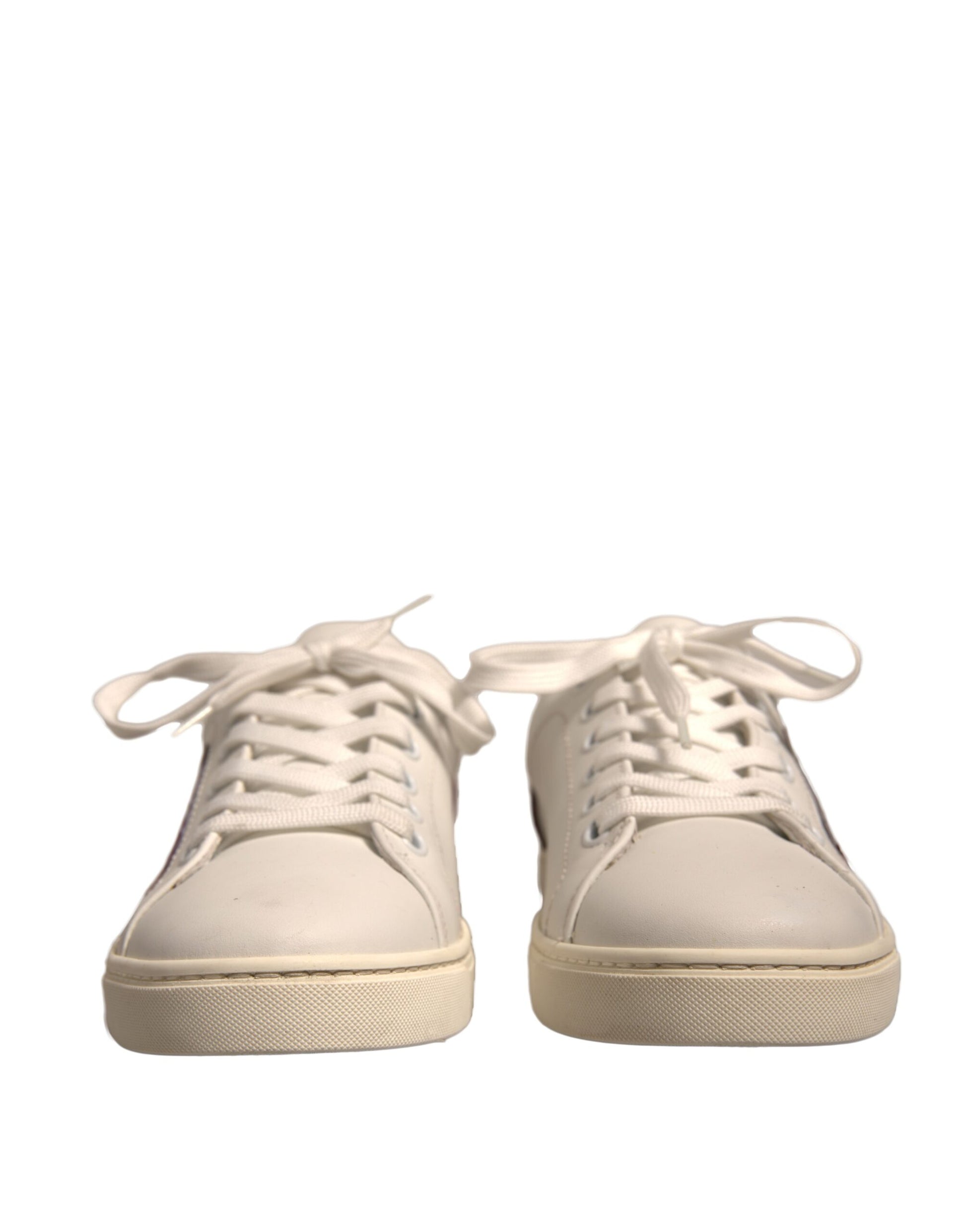 White Suede Leather Low Top Sneakers Shoes