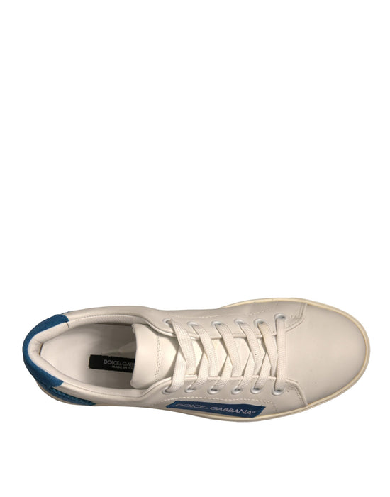 White Suede Leather Low Top Sneakers Shoes