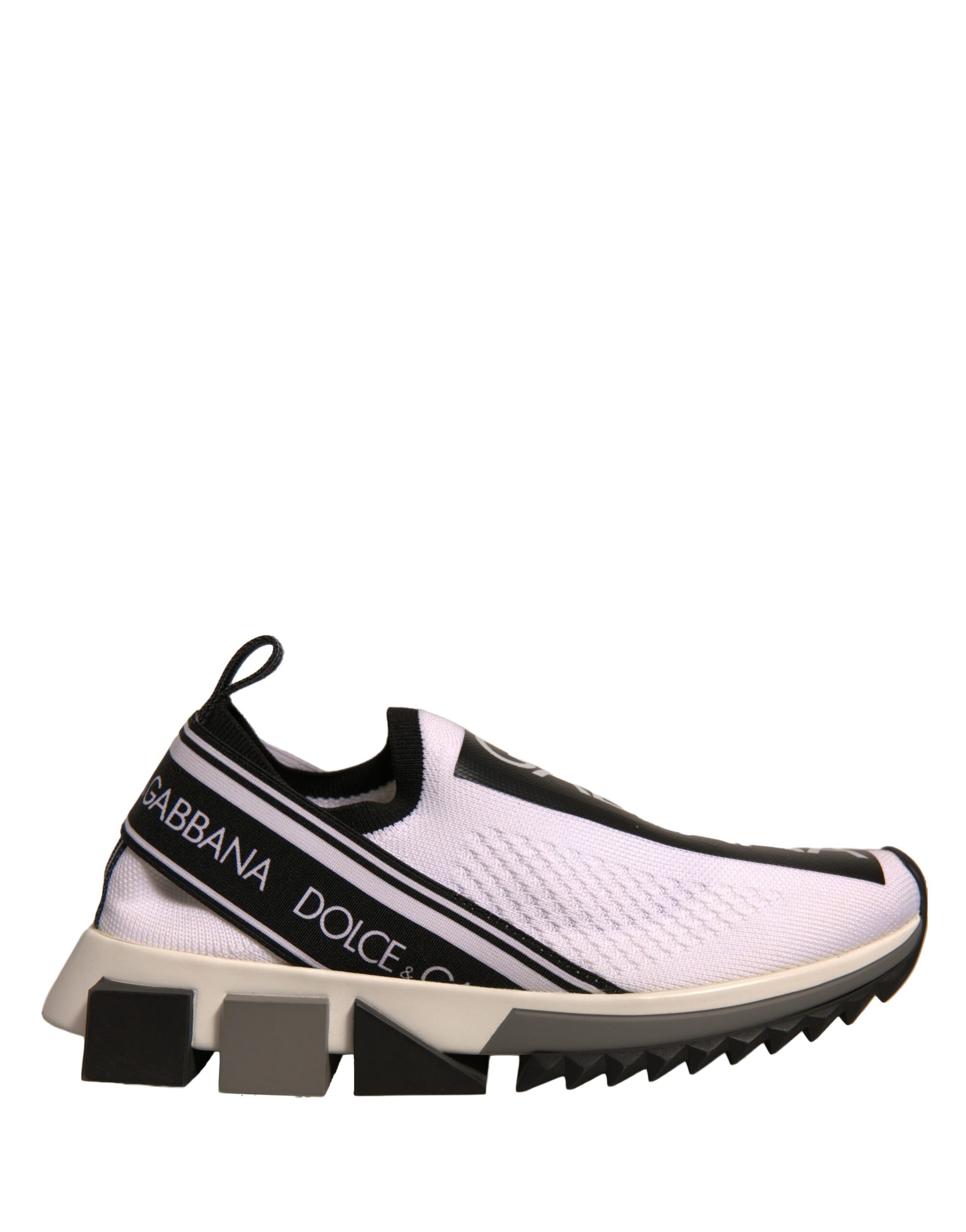 White Black Slip On Sorrento Sneakers Shoes