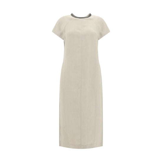 Linen midi Dress