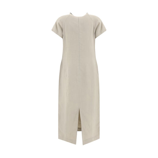 Linen midi Dress