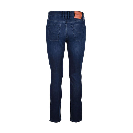 Blue Cotton Jeans & Pant