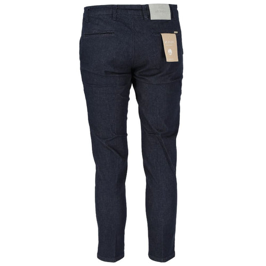 Blue Cotton Jeans & Pant