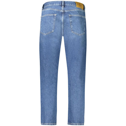 Blue Cotton Men Jeans